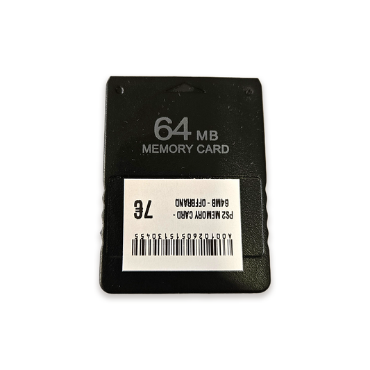 PS2 Memory card - 64MB - Offbrand