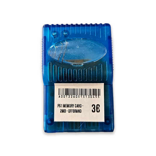 PS1 Memory card - 2MB - Offbrand