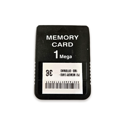 PS1 Memory card - 1MB - Offbrand
