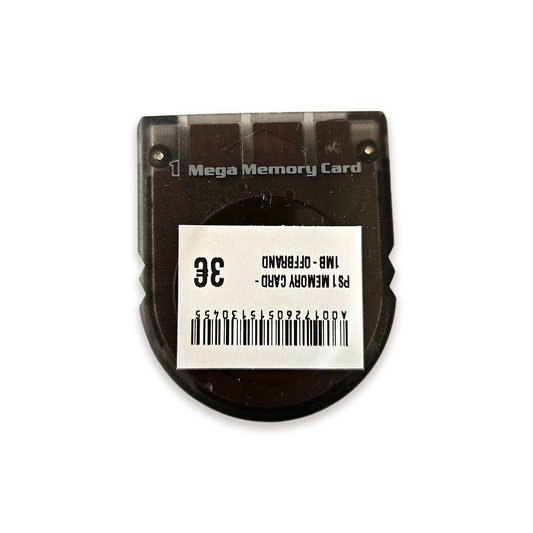 PS1 Memory card - 1MB - Offbrand