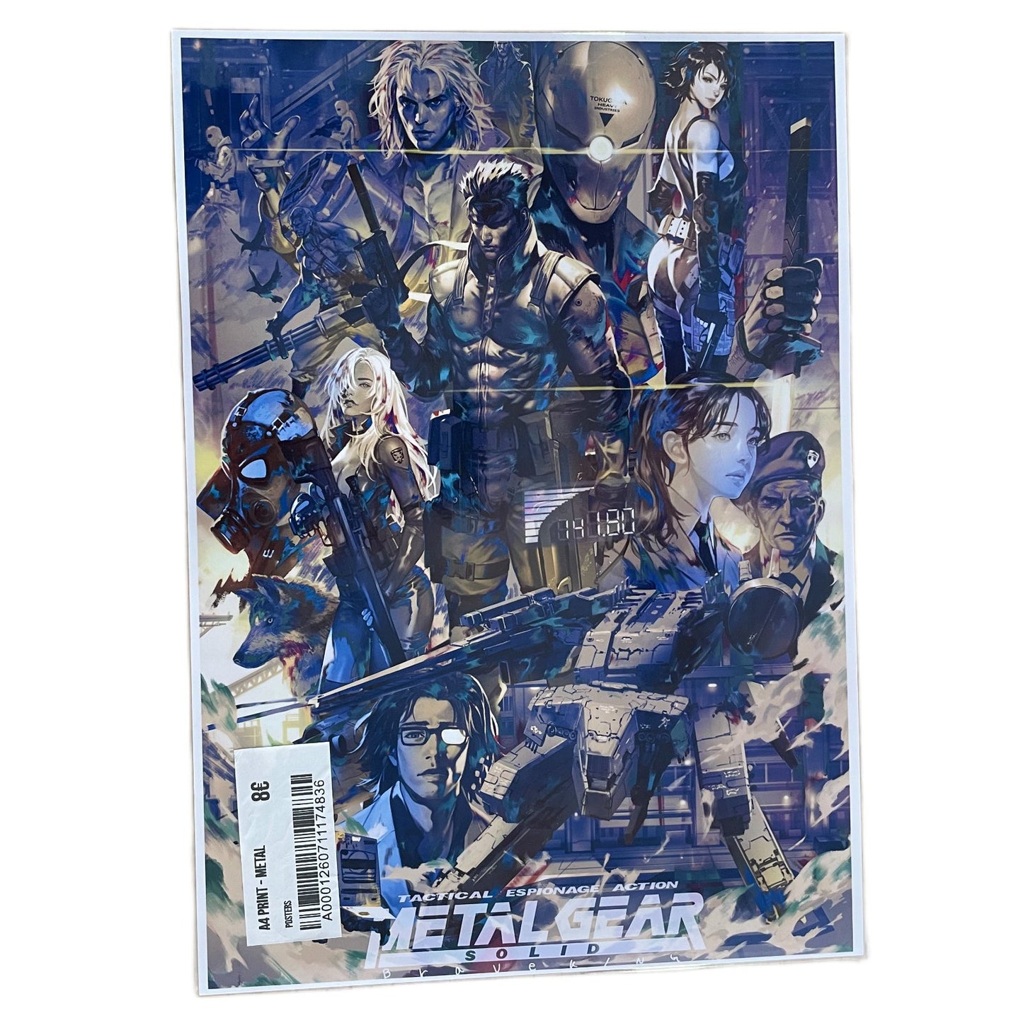 A4 Print - Metal Gear Solid