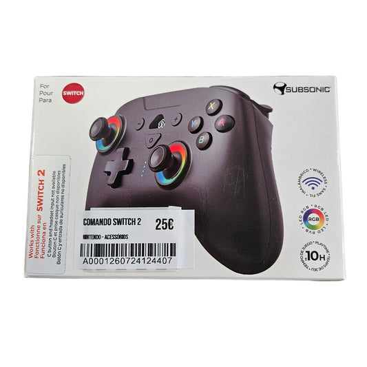 Comando Switch 2 Subsonic