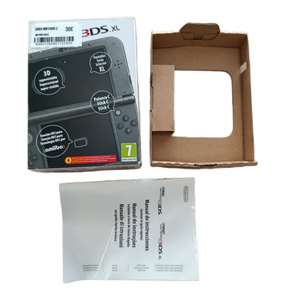 Caixa Nintendo 3DS XL Grey *SEM CONSOLA**