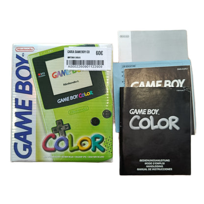 Caixa Gameboy Color Lime *SEM CONSOLA*