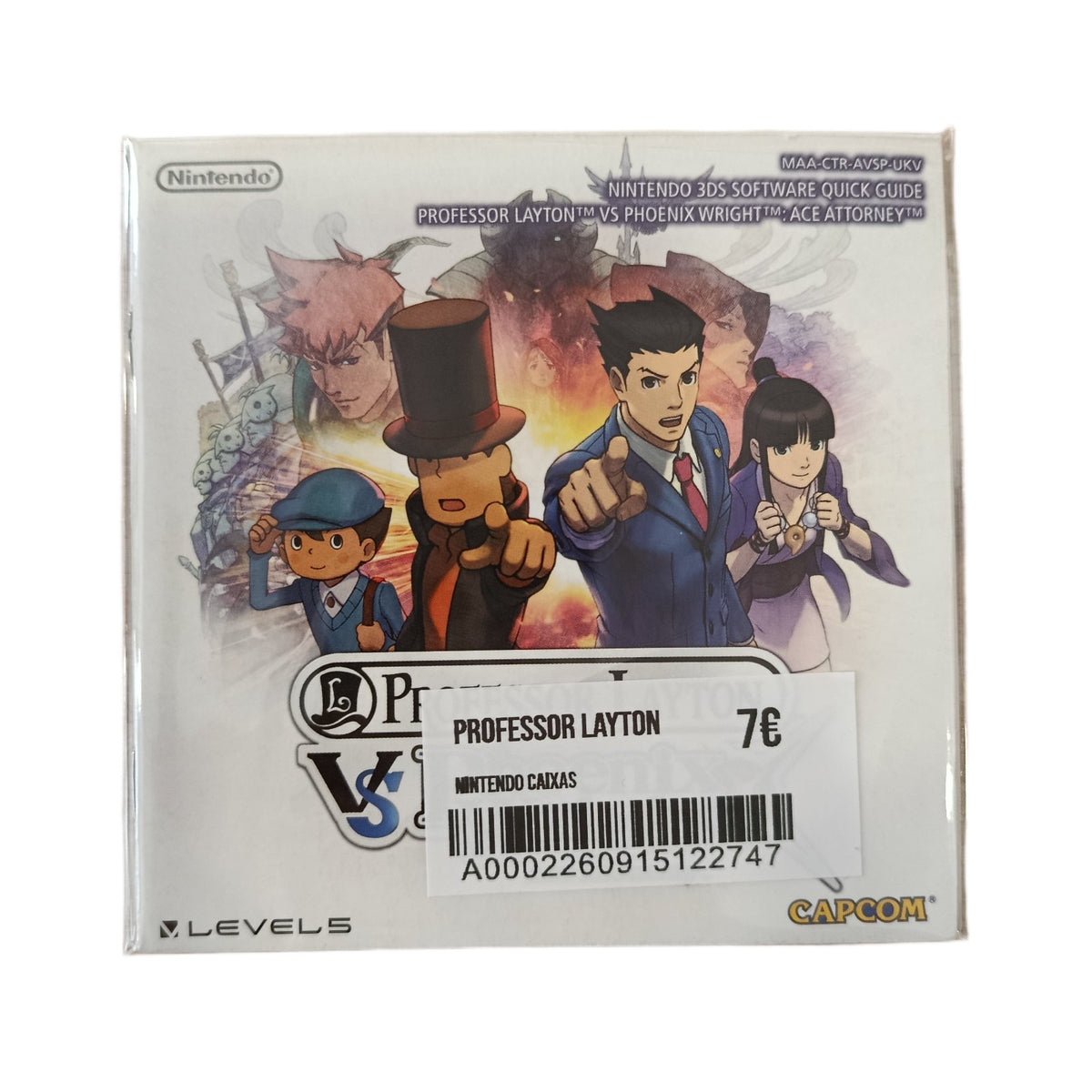 Professor Layton vs Phoenix Wright