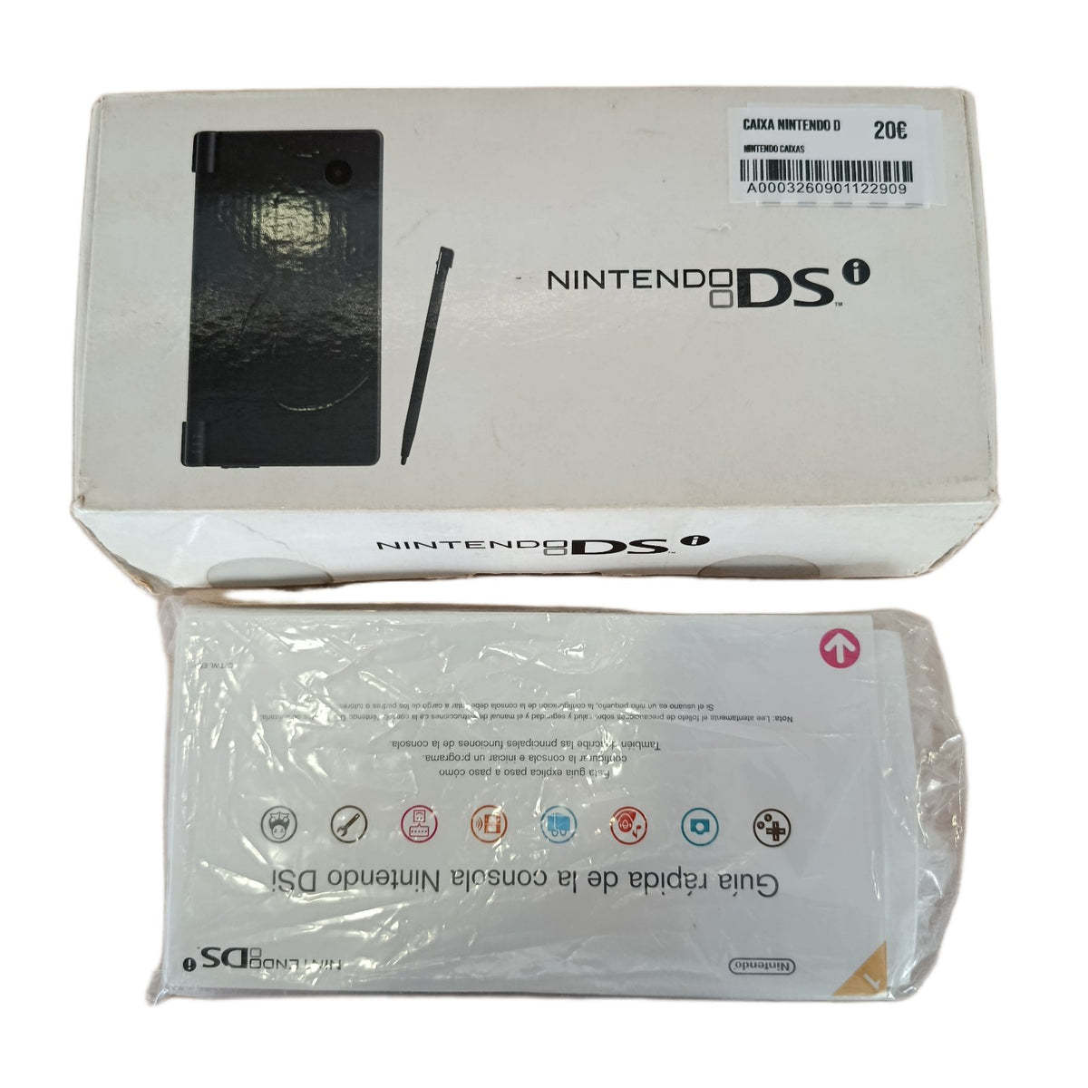 Caixa Nintendo DSi Black *SEM CONSOLA*