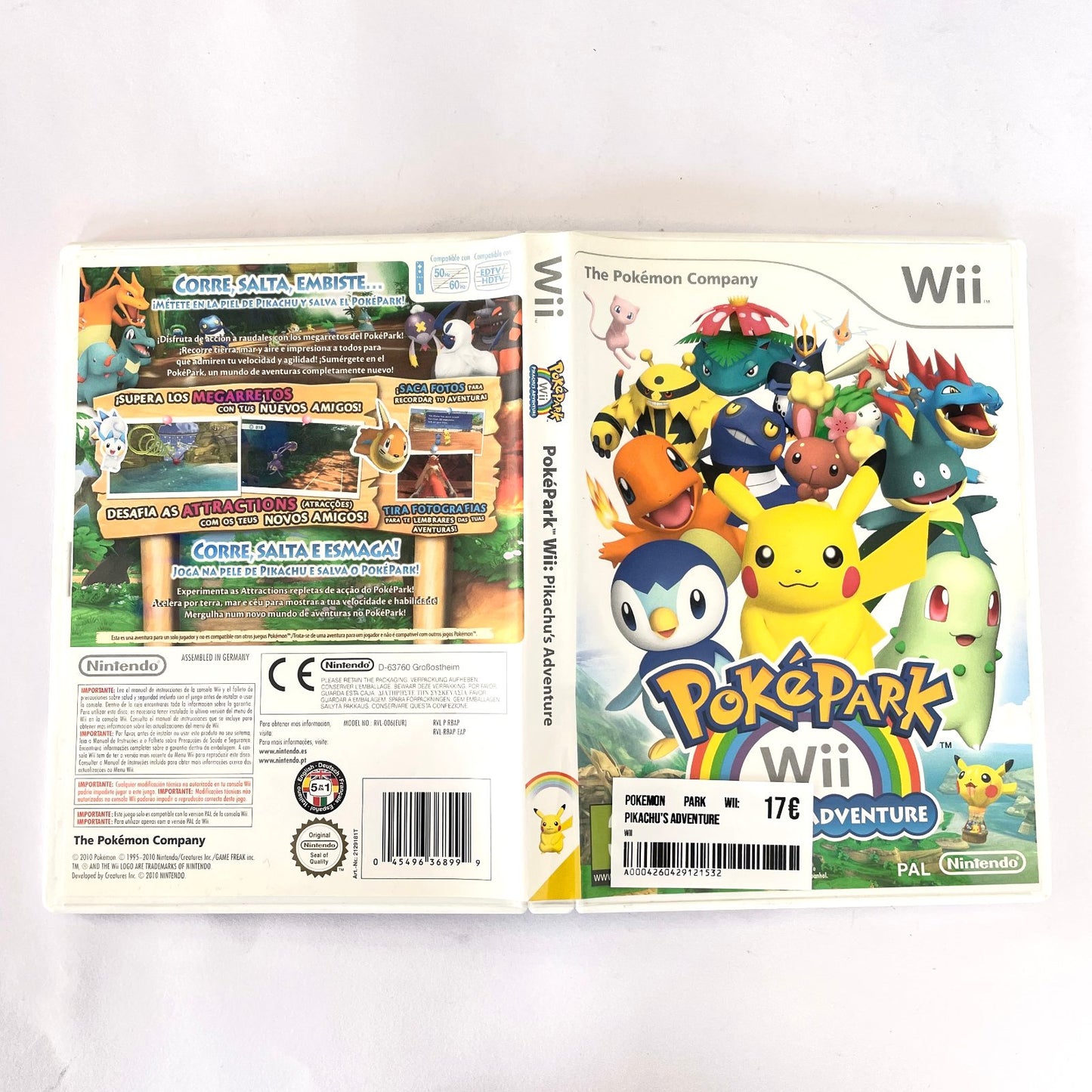 Pokemon Park Wii: Pikachu's Adventure