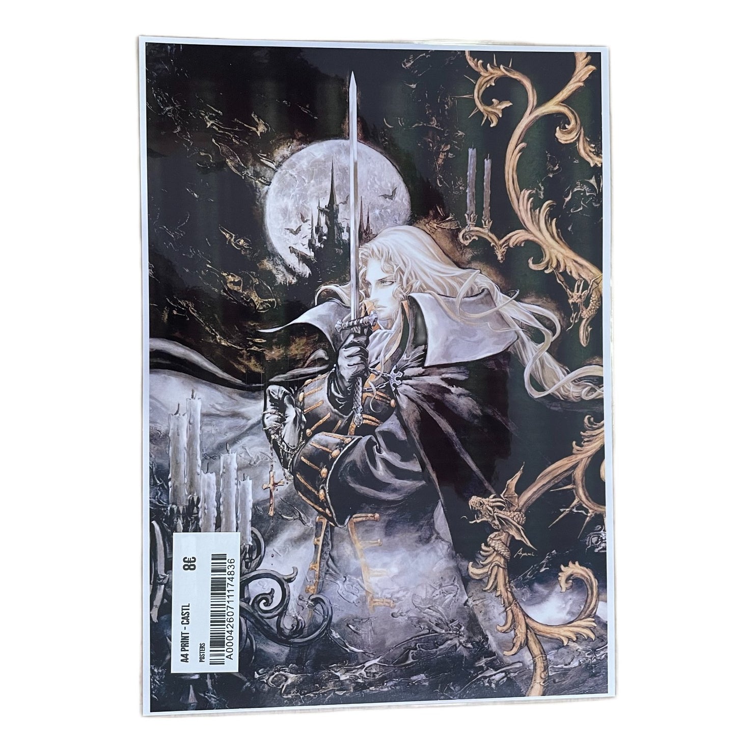 A4 Print - Castlevania Symphony of the Night