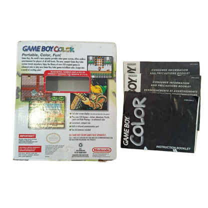 Caixa Gameboy Lime *SEM CONSOLA*