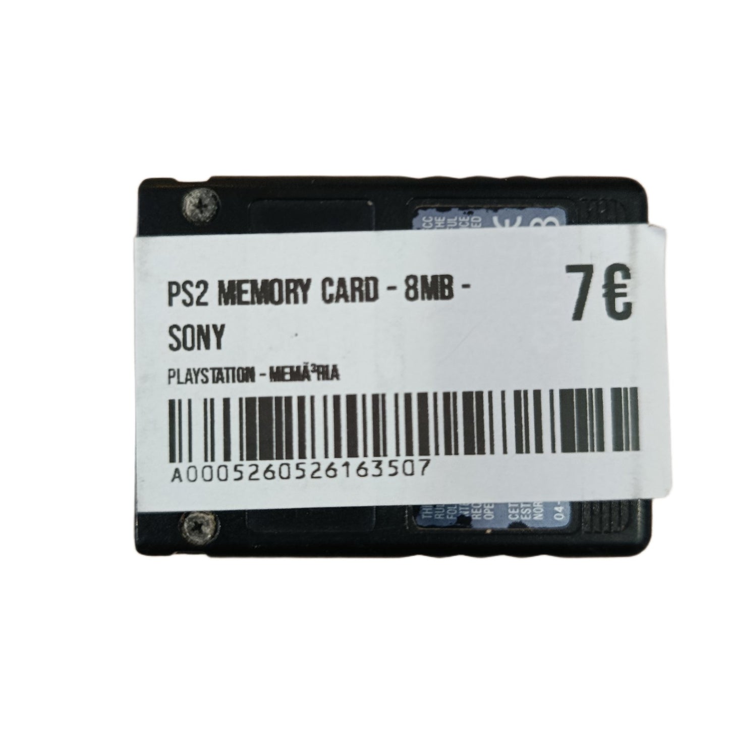 PS2 Memory card - 8MB - Sony