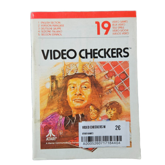 Video Checkers Manual