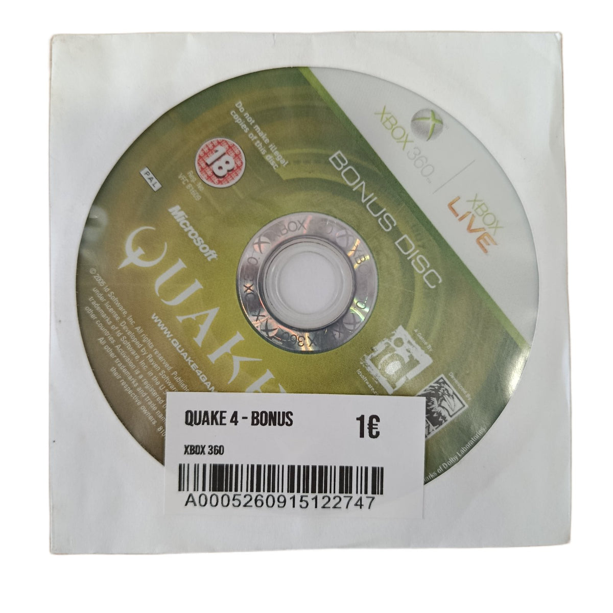 Quake 4 - Bonus Disk