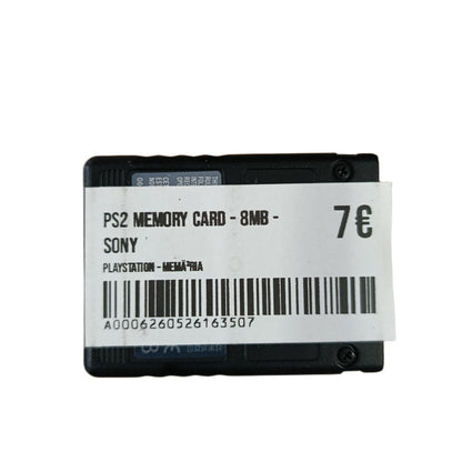 PS2 Memory card - 8MB - Sony