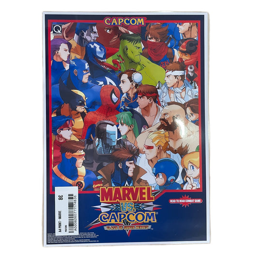 A4 Print - Marvel vs. CAPCOM Clash of Super Heroes