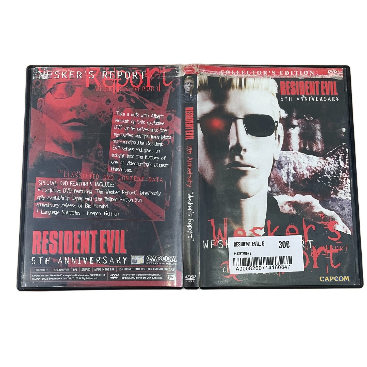 Resident Evil: 5th Anniversary "Wesker's Report" DVD
