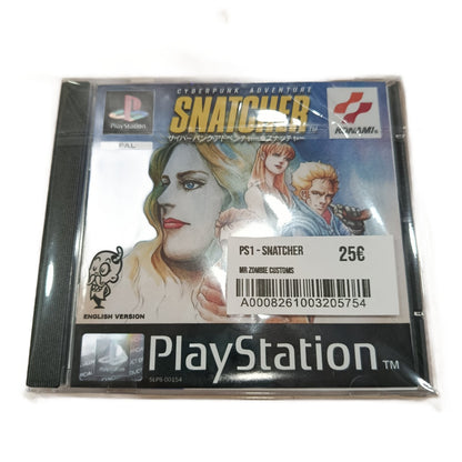 PS1 - Snatcher  (TRANSLATED ROM HACK)