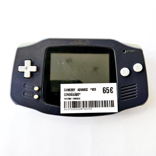 Gameboy Advance *VER CONDIÇÃO*