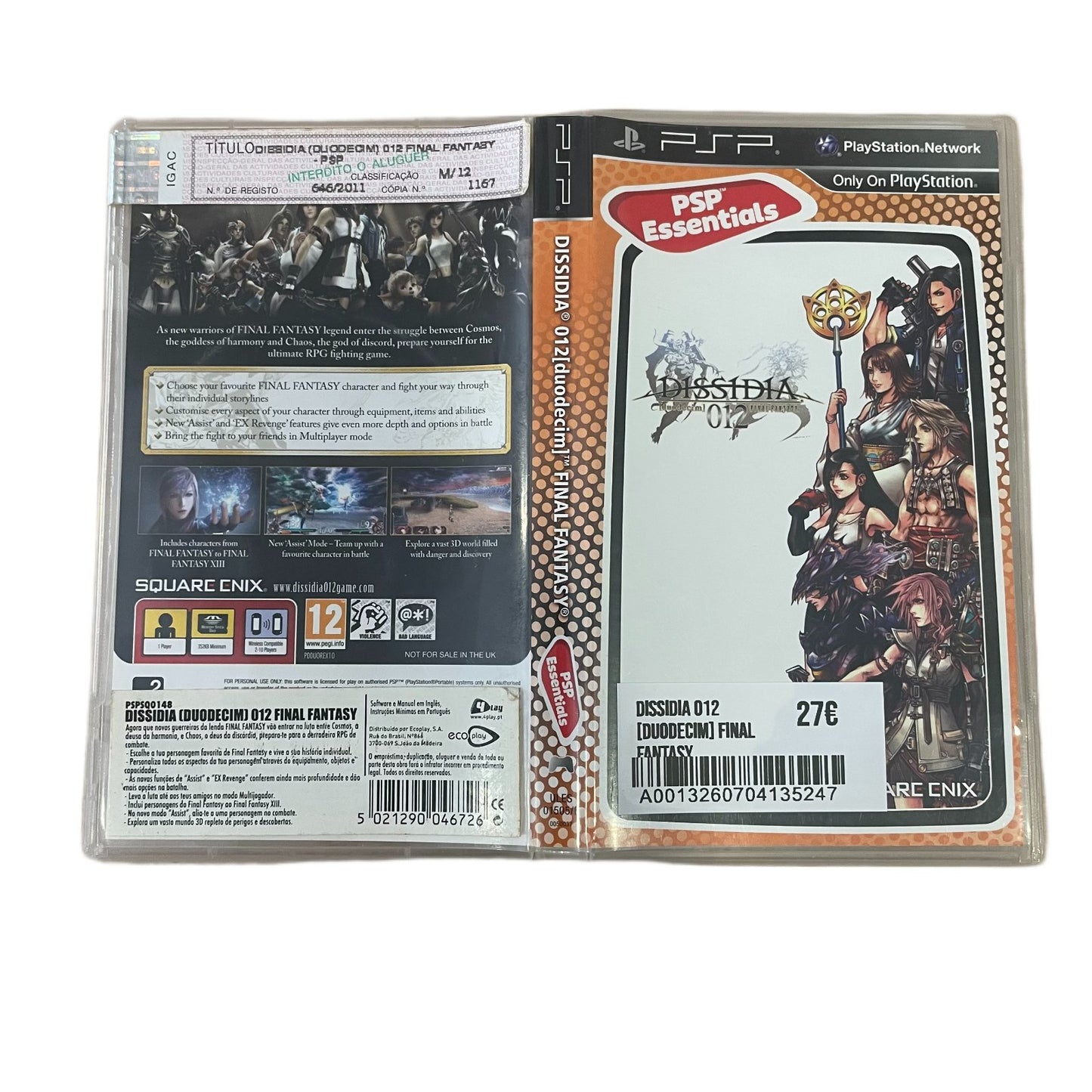 Dissidia 012 [duodecim] Final Fantasy
