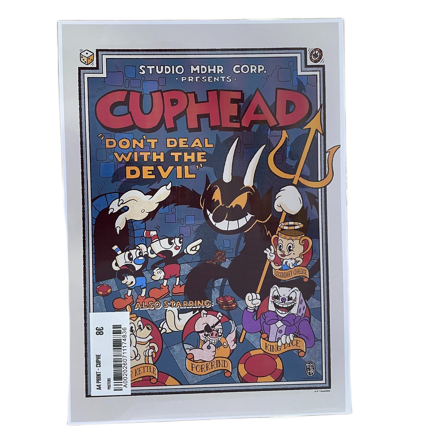 A4 Print - Cuphead
