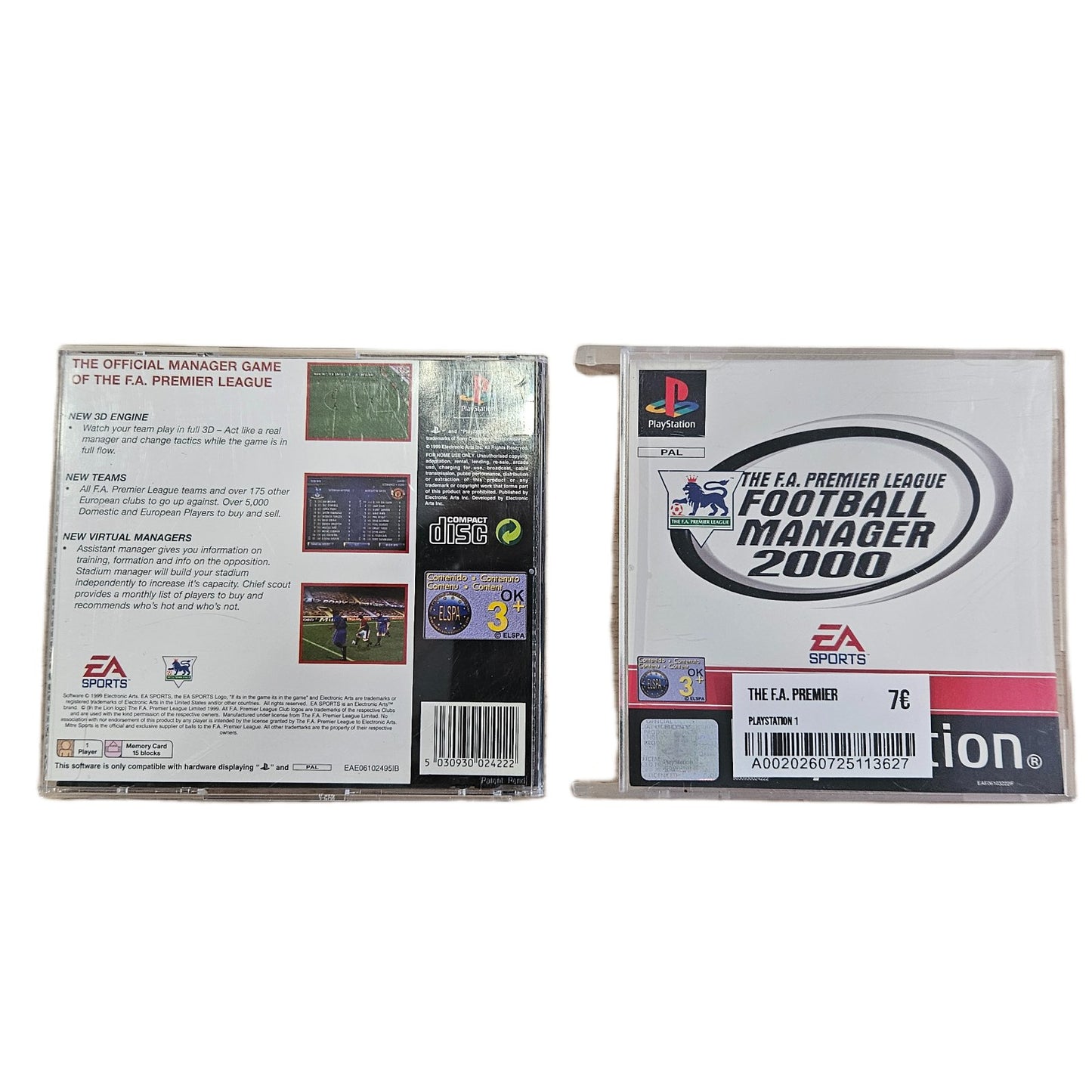 The F.A. Premier League Football Manager 2000