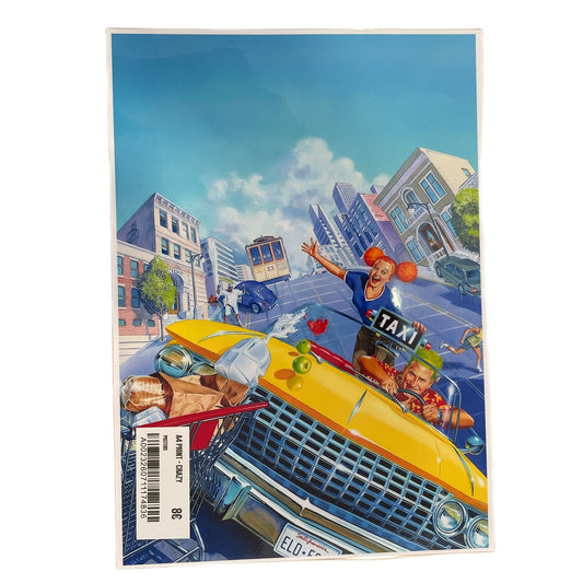 A4 Print - Crazy Taxi