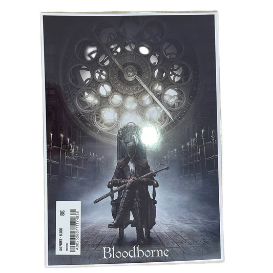 A4 Print - Bloodborne Astral Clocktower