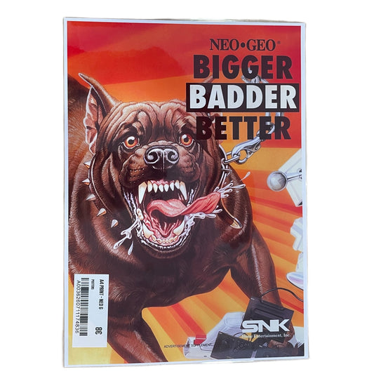 A4 Print - Neo Geo Bigger Badder