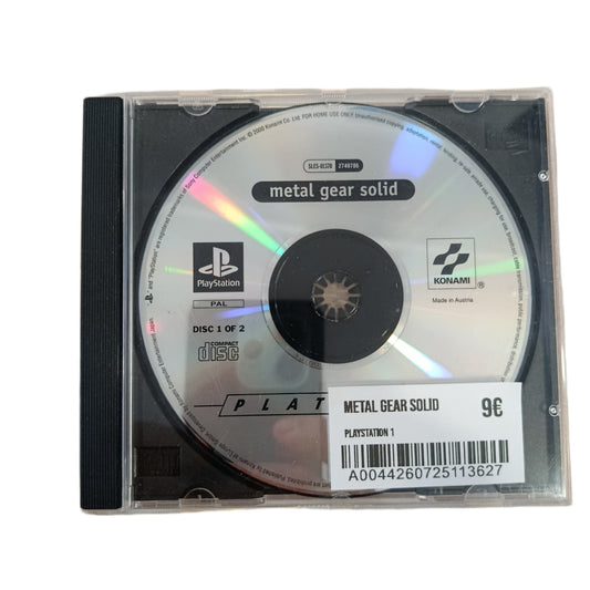 Metal Gear Solid CD1