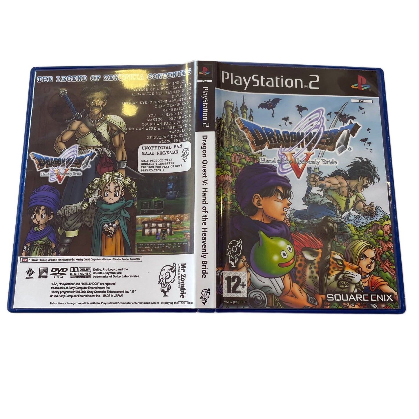 PS2 - Dragon Quest V: Hand of the Heavenly Bride (TRANSLATED ROM HACK)