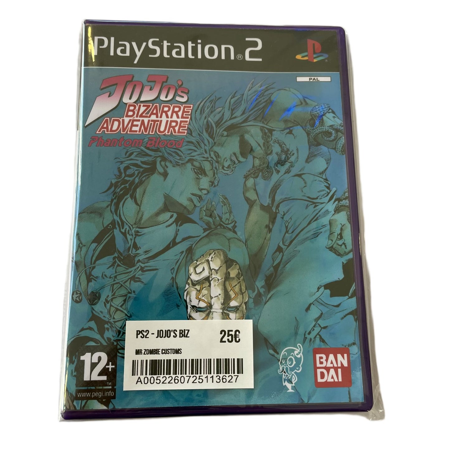 PS2 - Jojo's Bizarre Adventure: Phantom Blood (TRANSLATED ROM HACK)