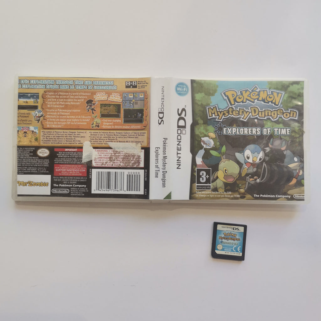 Pokemon Mystery Dungeon - Explorers of Time (REPRO COVER)