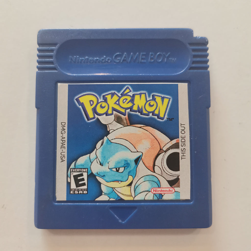 Pokemon Blue (Repro Label)
