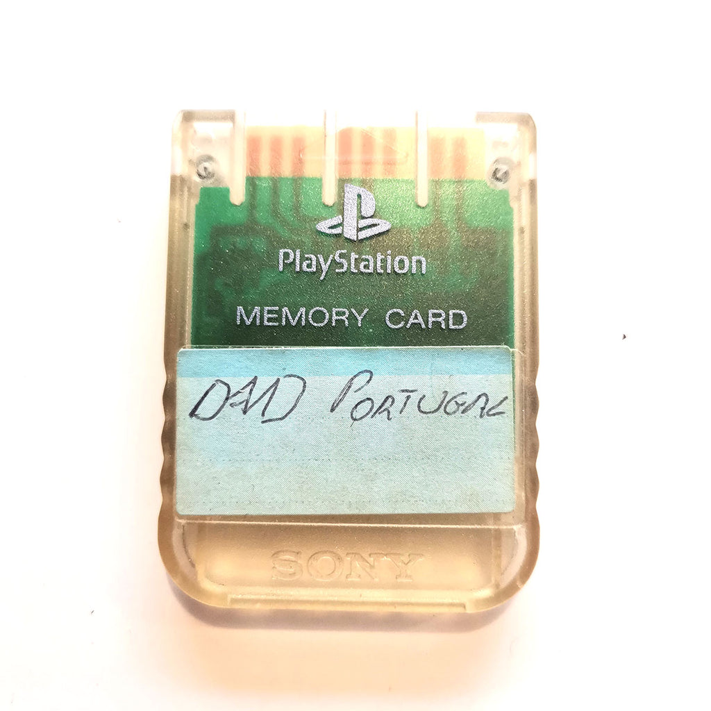 Playstation 1 Memory Card Clear