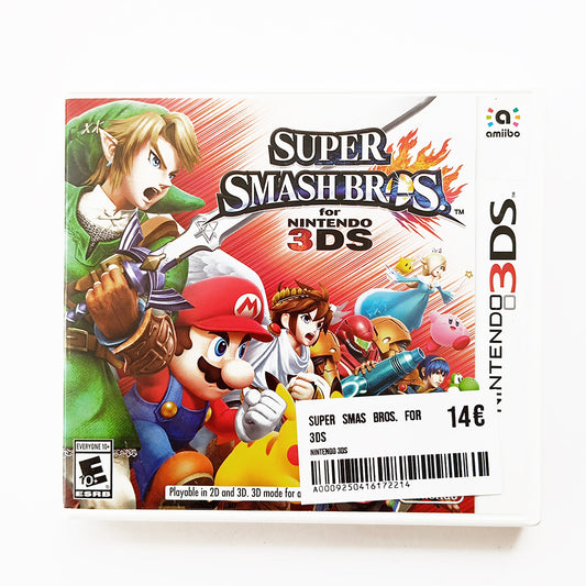 Super Smas Bros. For 3DS
