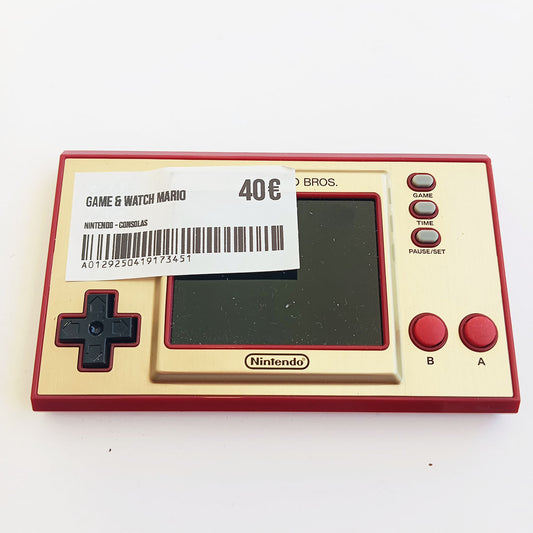 Game & Watch Mario