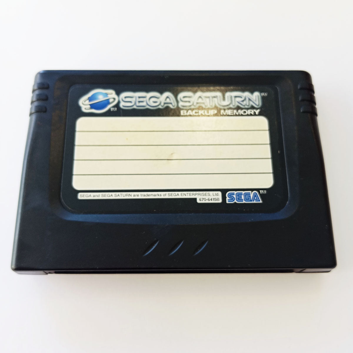 Saturn Backup Memory