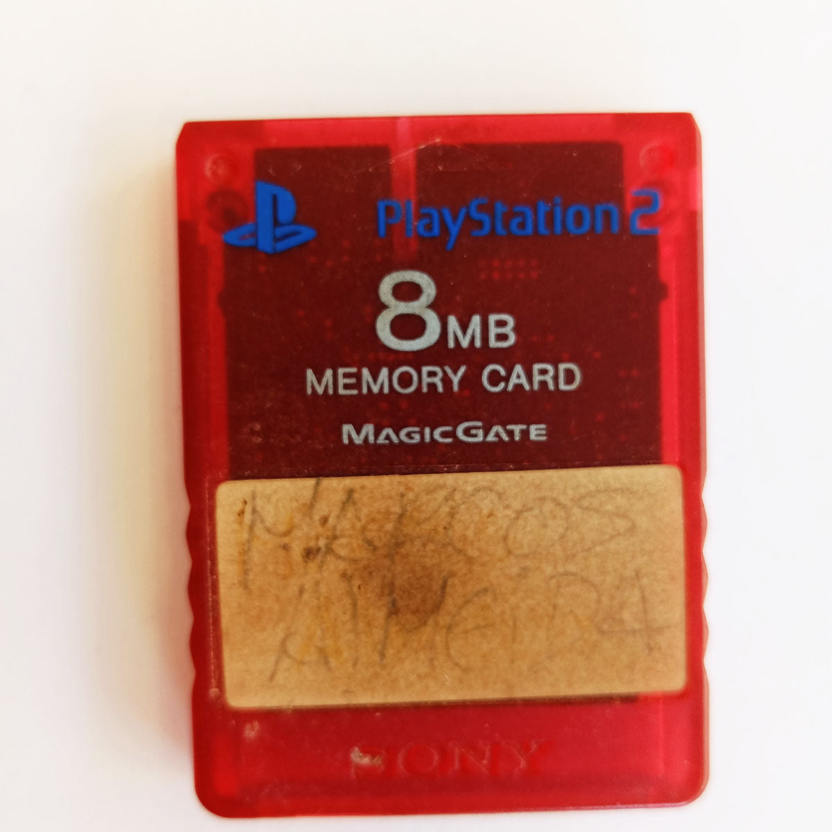 Memory Card Red PS2