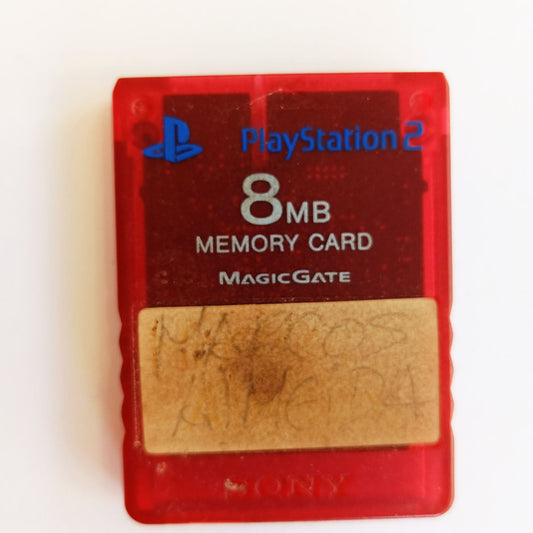Memory Card Red PS2