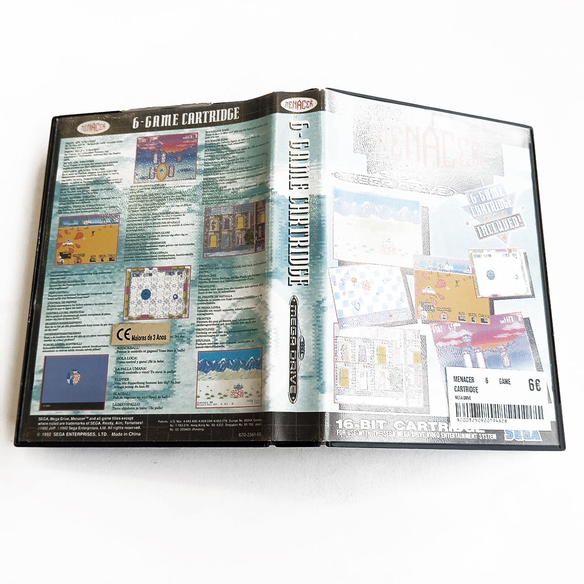 Menacer 6 Game Cartridge