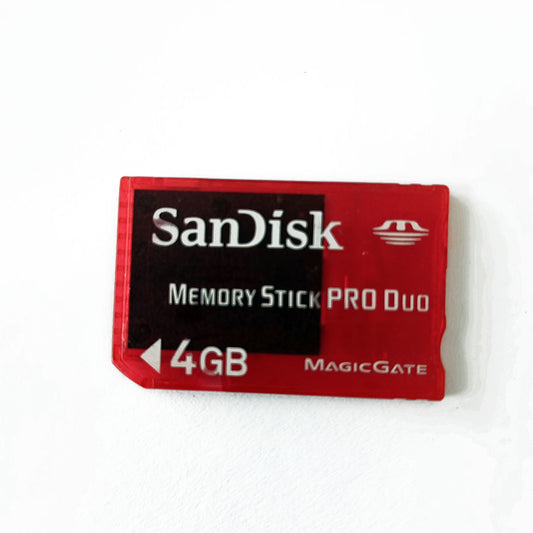 Memory Stick Duo 4Gb