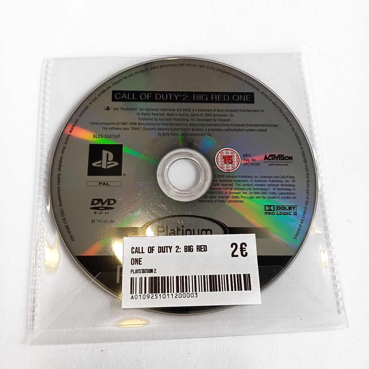 Call of Duty 2: Big red One