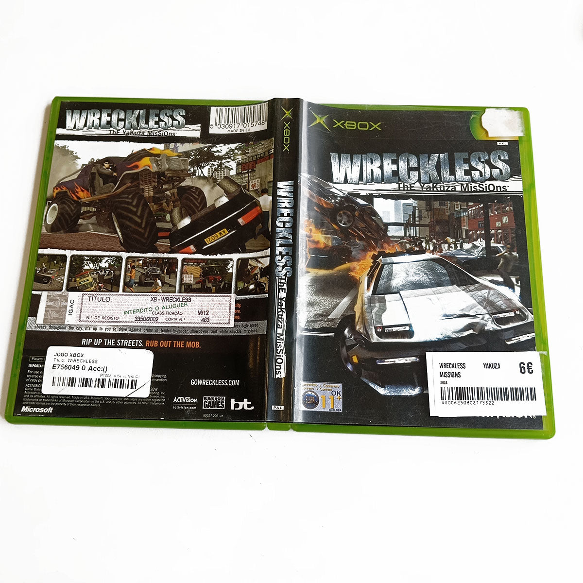 Wreckless Yakuza Missions