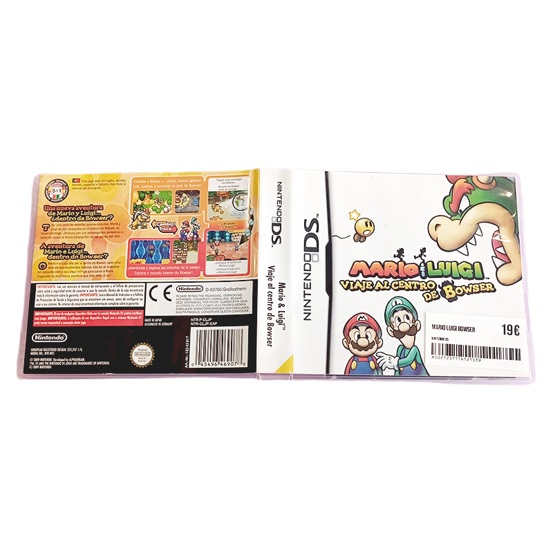 Mario Luigi Viagem ao Centro do Bowser