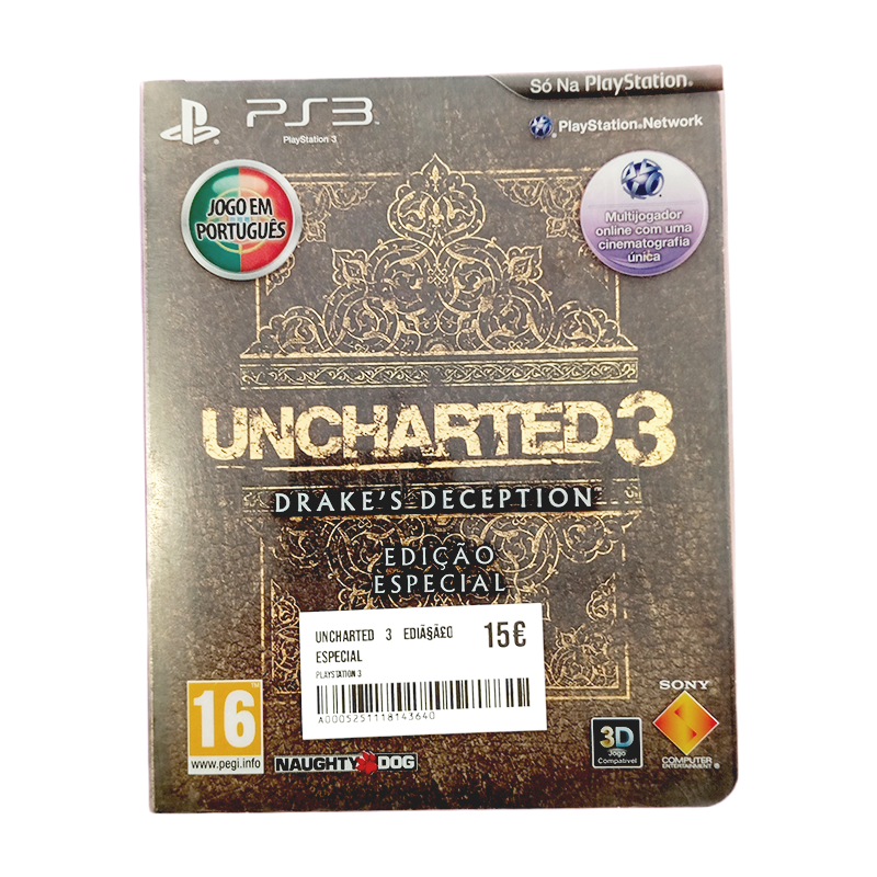 Uncharted 3 Edição Especial