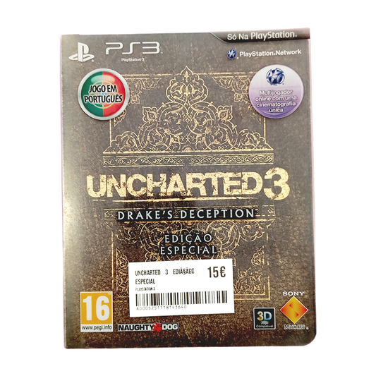 Uncharted 3 Edição Especial