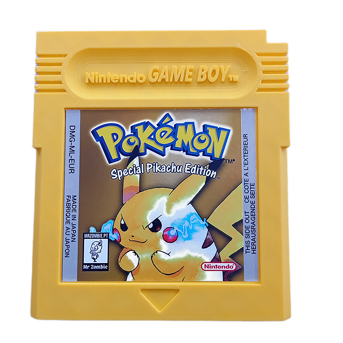 Cartucho Gigante de Parede - Pokemon Yellow