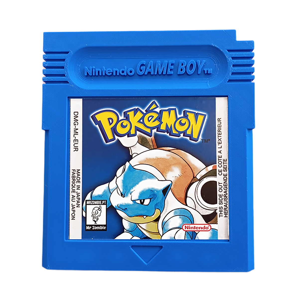 Cartucho Gigante de Parede - Pokemon Blue