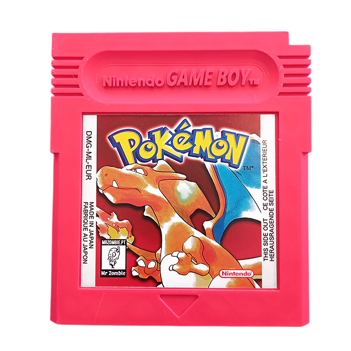Cartucho Gigante de Parede - Pokemon Red