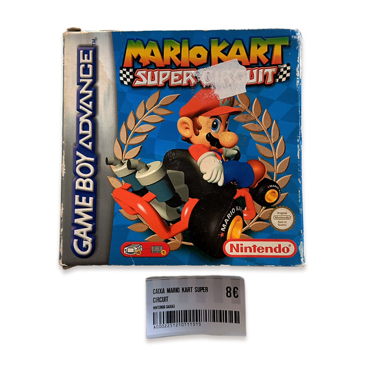 Caixa Mario Kart Super Circuit