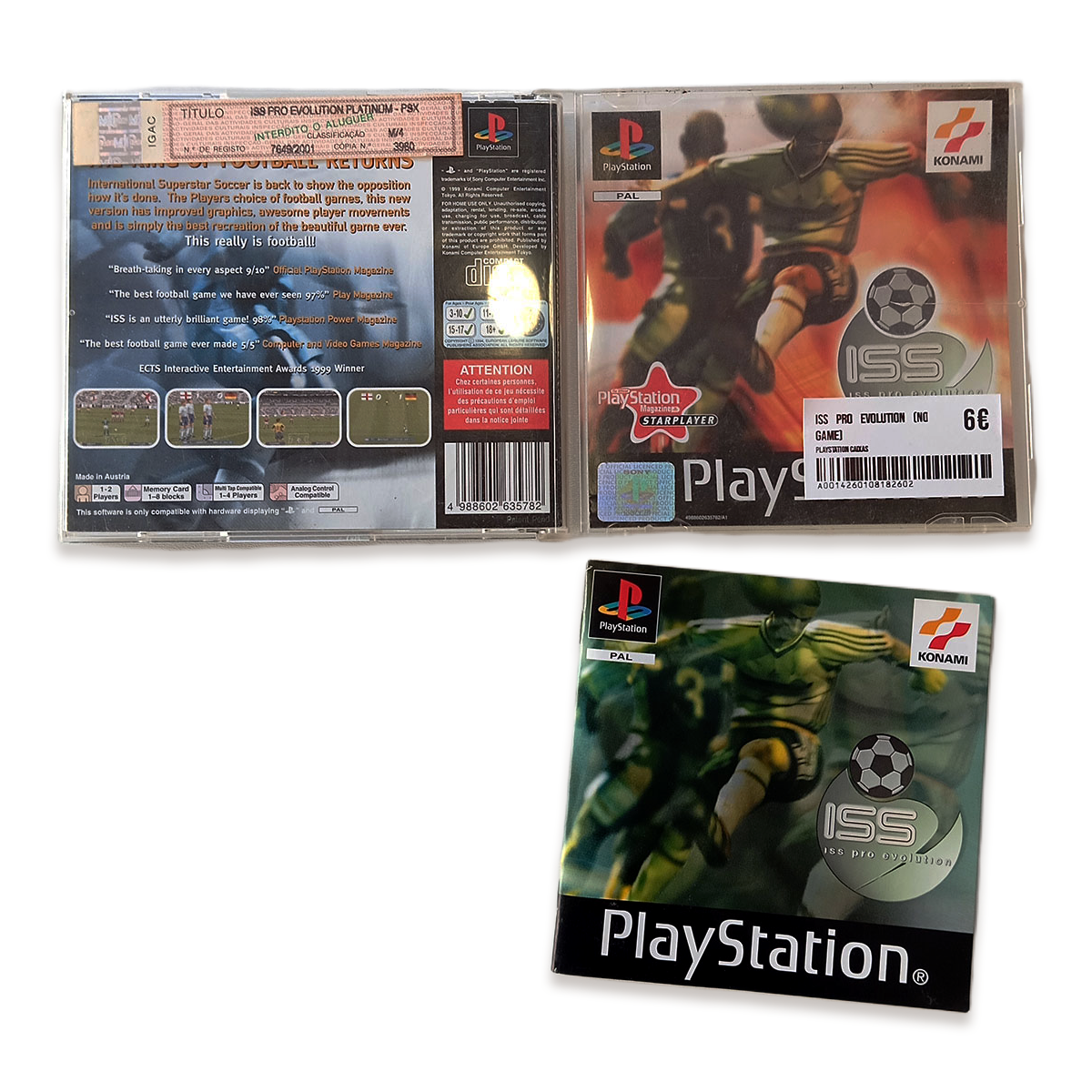 ISS Pro Evolution (NO GAME)